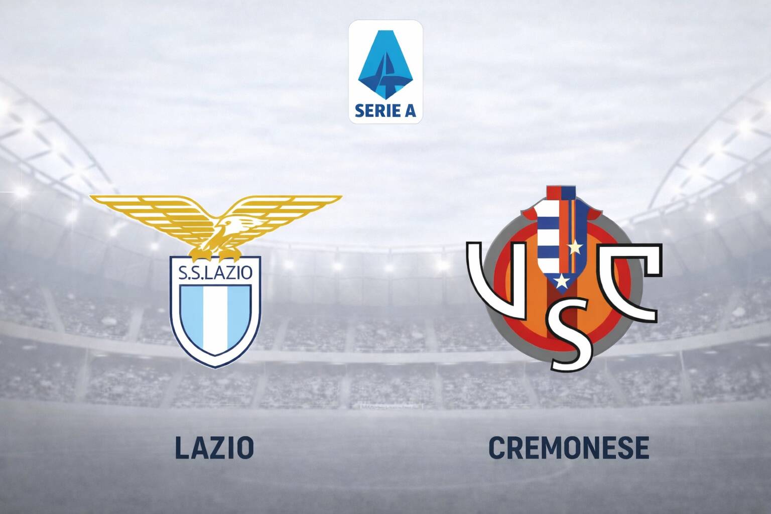 Lazio face Cremonese in Serie A. Graphics: Van An