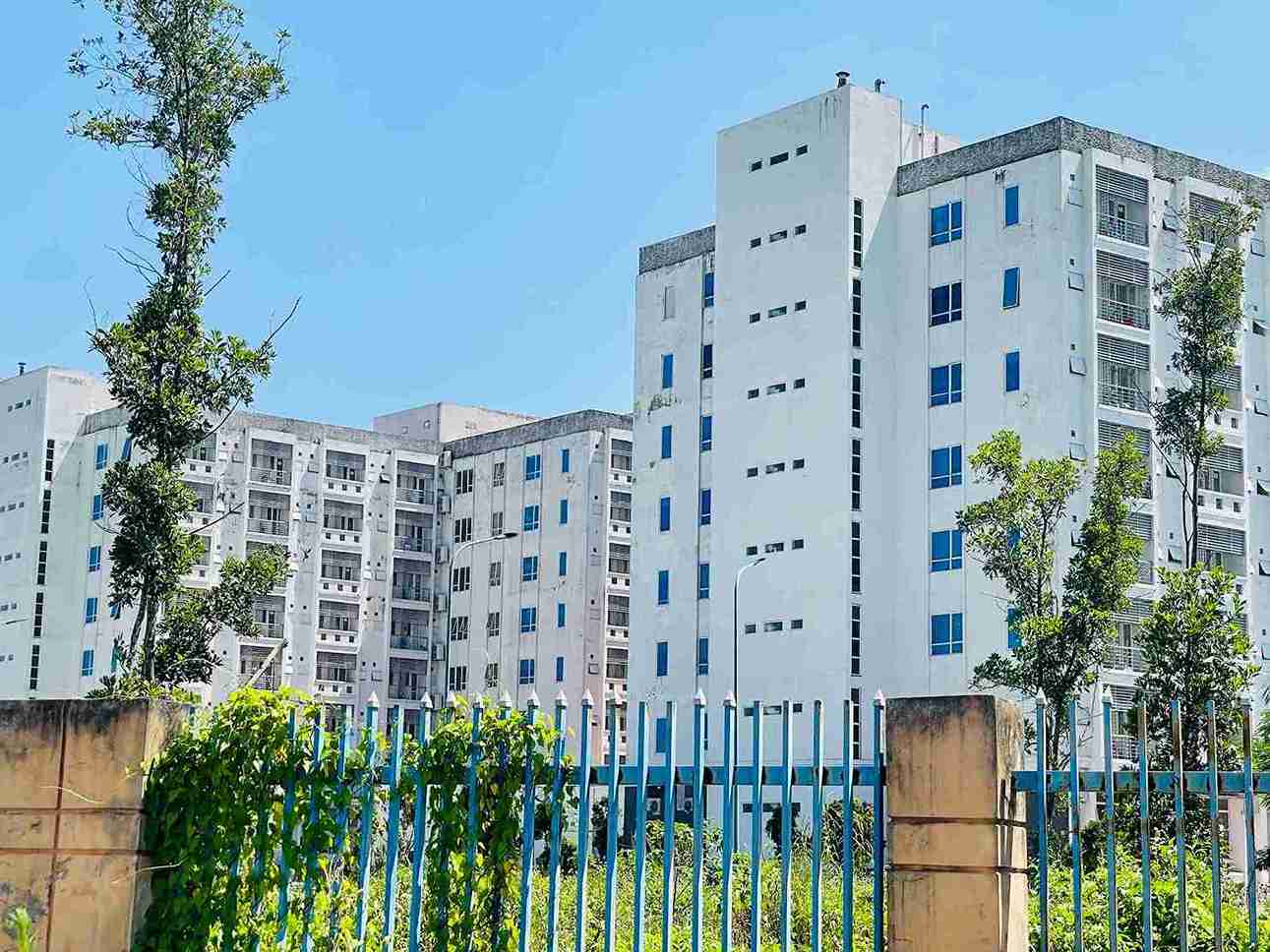 Up to now, Pho Hien University Area, Hung Yen province has only 2 universities investing and operating. Photo: Mai Huong