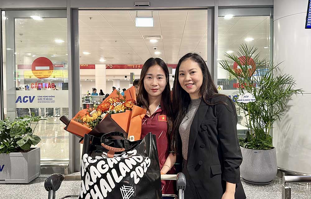 Tuyen nu Viet Nam da de lai hinh anh dep o SEA Games 33. Anh: VFF