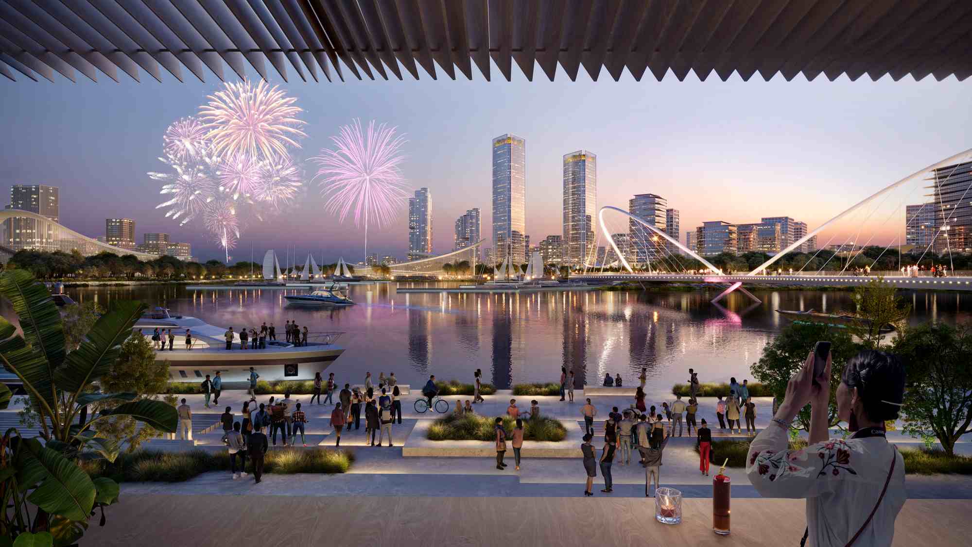 Phoi canh hien dai cua Khu do thi Binh Quoi - Thanh Da.  So Xay dung TPHCM