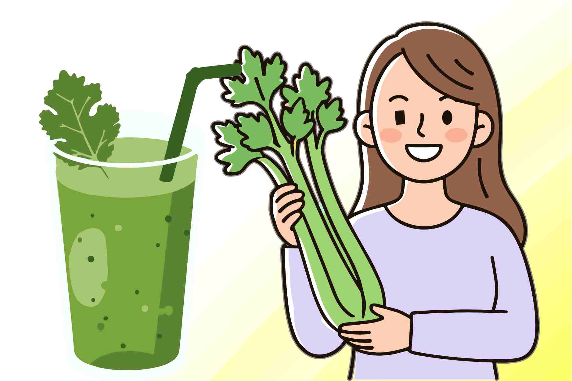 How to drink celery juice in the morning to help detoxify and stabilize blood pressure