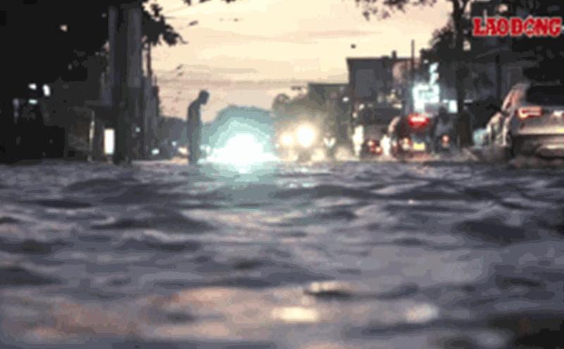 In 7 years, Can Tho has broken the record for rising water levels 4 times