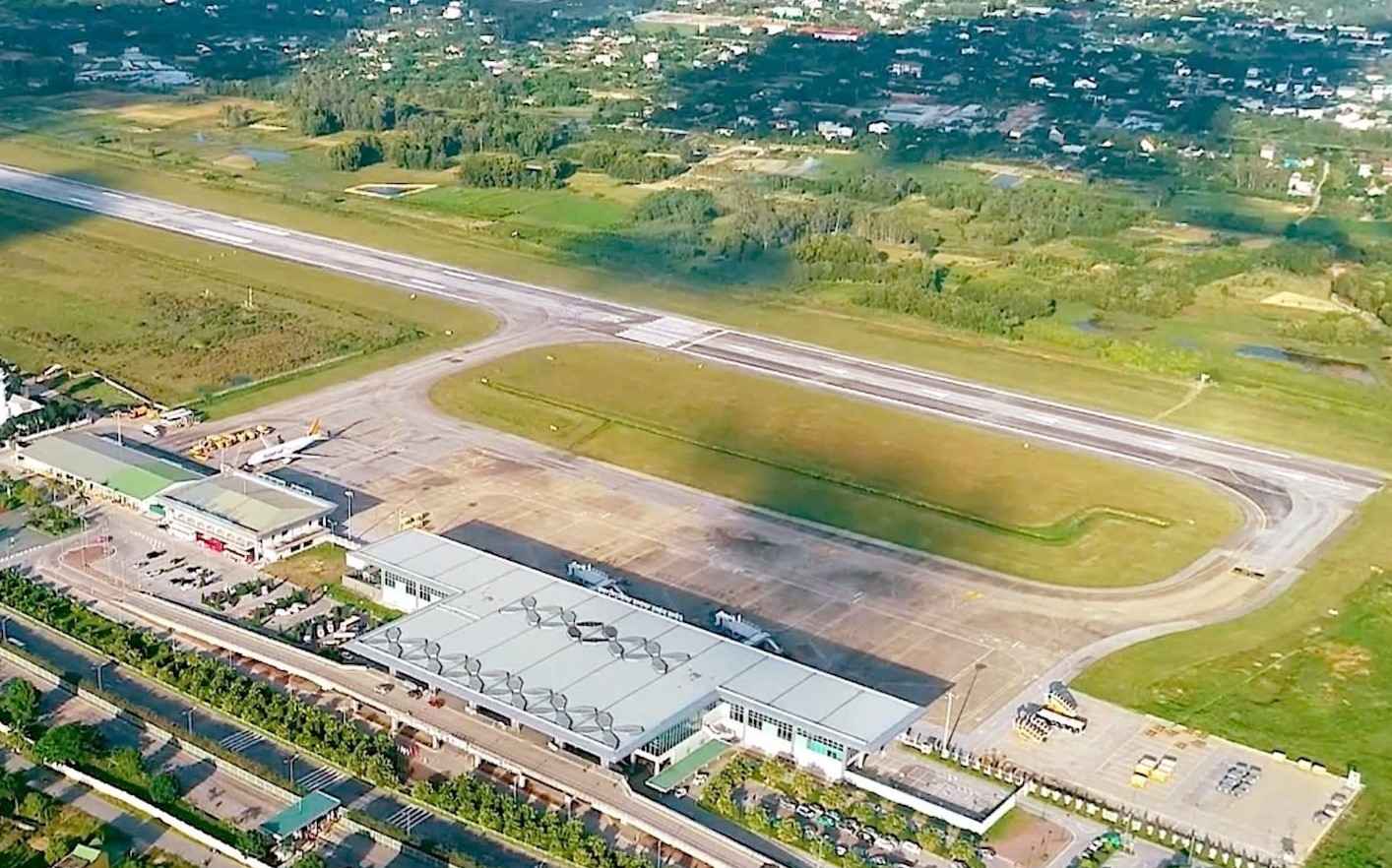 빈 공항은 업그레이드 프로젝트를 완료했으며 2025년 12월 19일부터 공식적으로 재개장했습니다. 사진: 응옥안