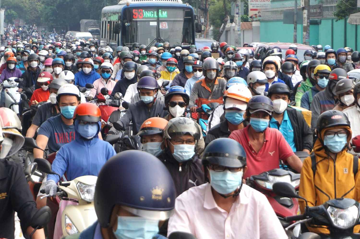 Sunny weather in the South. Photo: Minh Quan