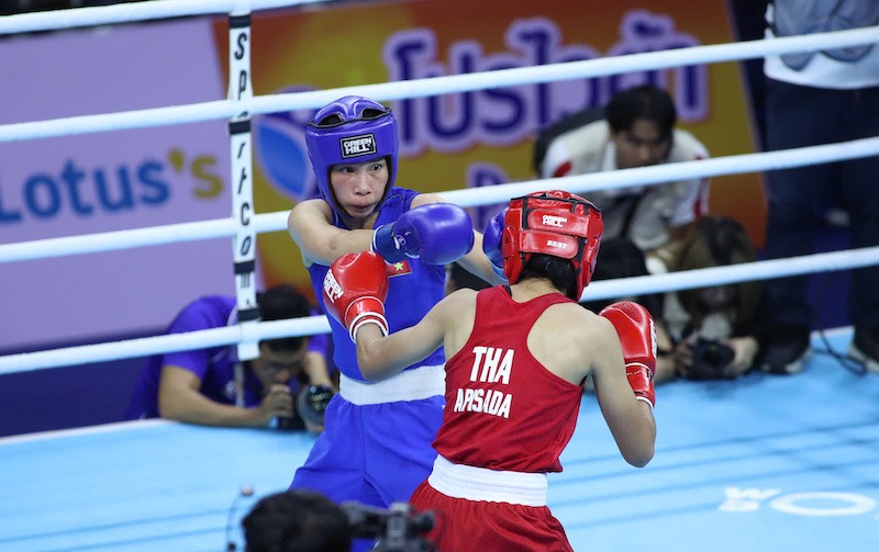 The Vietnamese sports delegation continues to compete at the 33rd SEA Games. Photo: Minh Dan