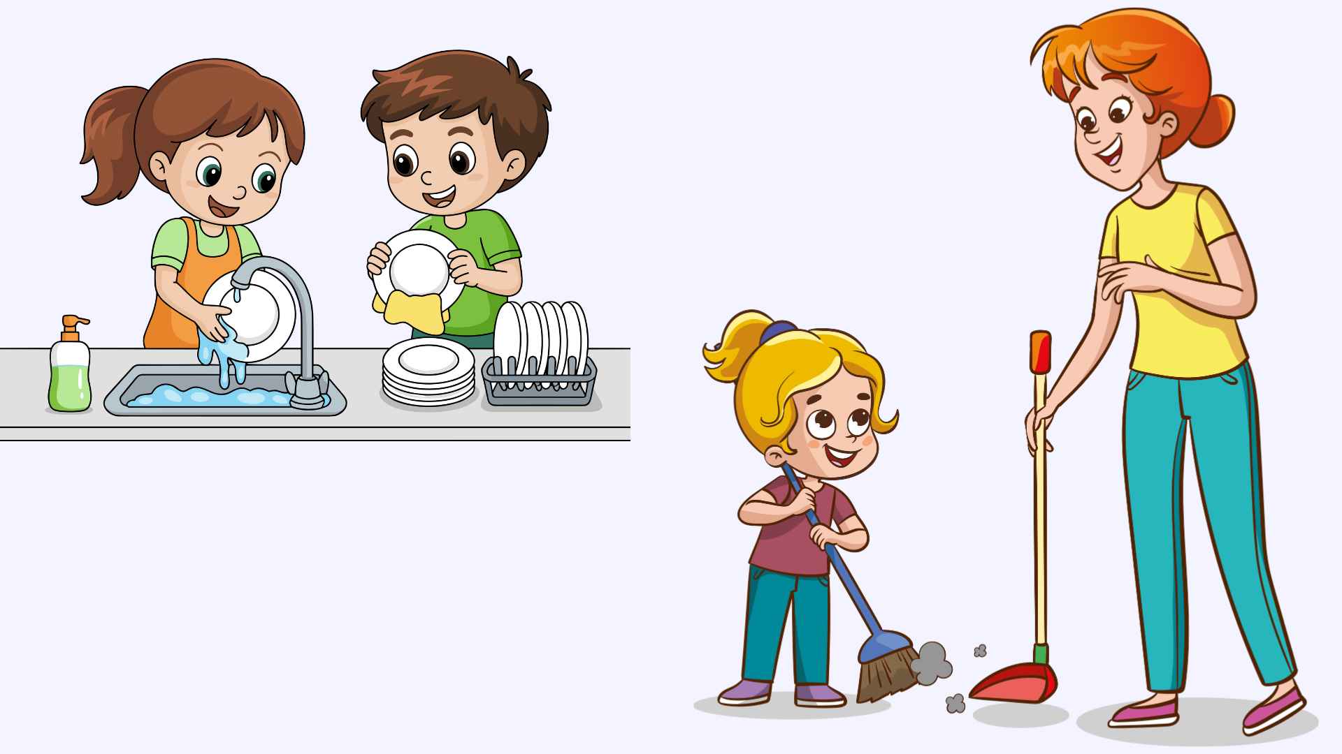 5 life skills parents need to teach their children before they are 18 years old. Graphic photo: Hoang Loc.