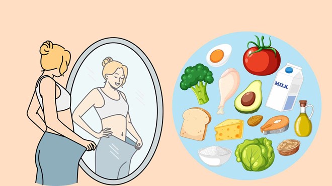 Protein, fiber, zinc, magnesium can effectively support weight loss. Photo: Hoang Loc