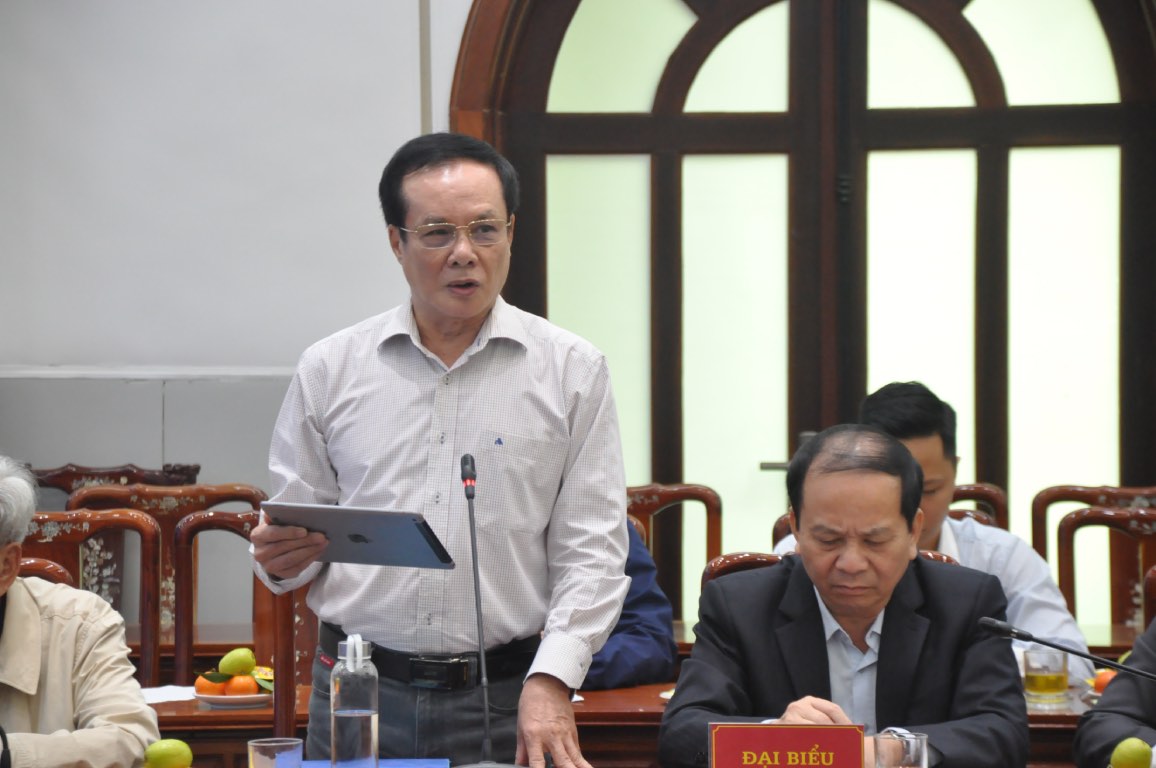 GS. TS. Le Ba Trinh- nguyen Pho Chu tich, Uy vien Doan Chu tich Uy ban Trung uong MTTQ Viet Nam