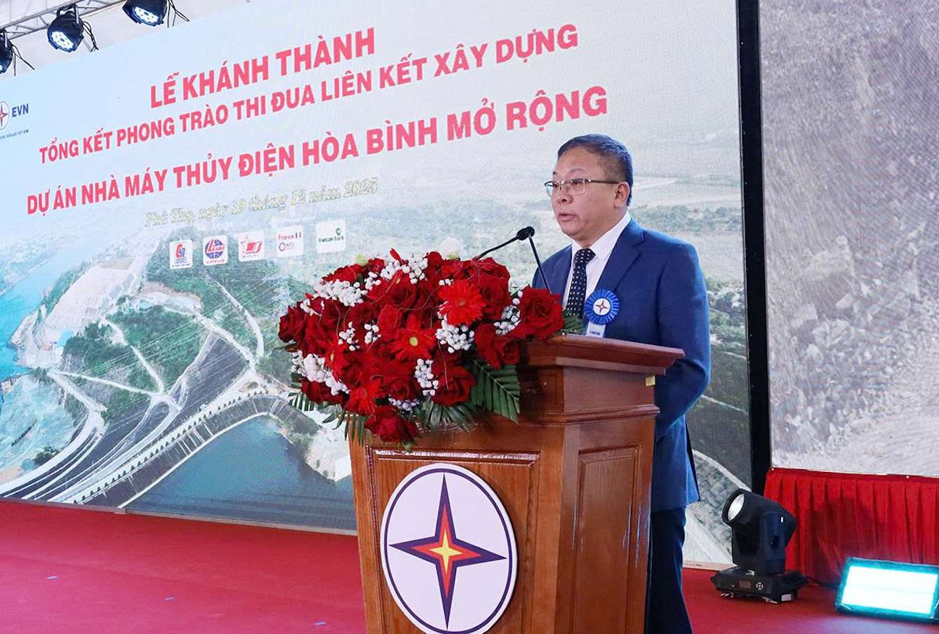Pho Tong giam doc Tap doan Dien luc Viet Nam Pham Hong Phuong. Anh: EVN