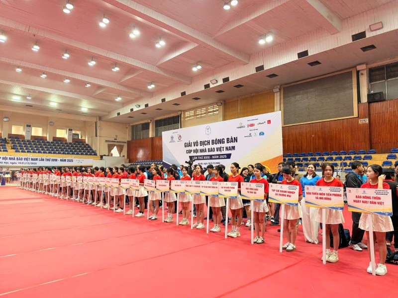 Giai dau co su tham du cua gan 200 van dong vien den tu 36 doan. Anh: Lam An