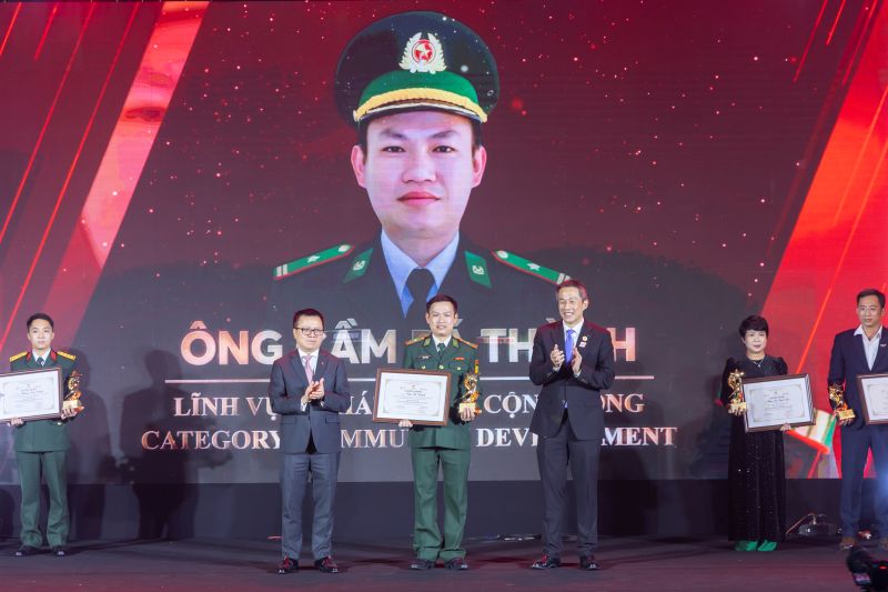 Thuong uy Cam Ba Thanh, can bo Don Bien phong Chieng On. Anh: SABECO