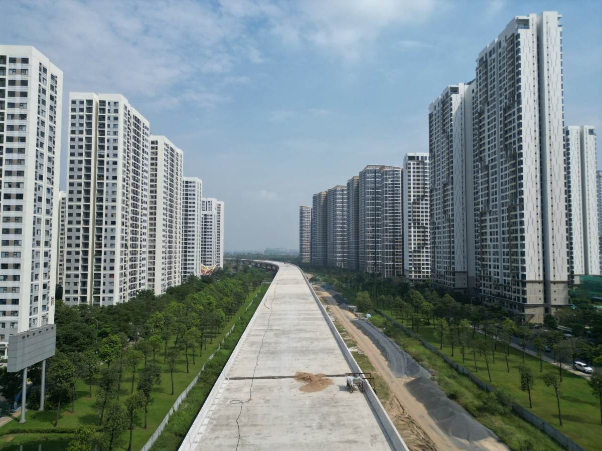 Tuyen duong uon luon qua khu do thi phia Dong TPHCM. Anh: Anh Tu