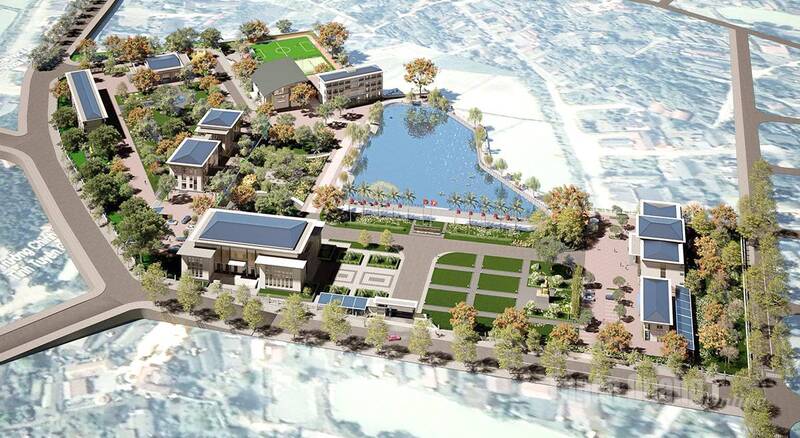 Phoi canh Du an xay dung Truong Chinh tri tinh. Anh: Thanh Phuc