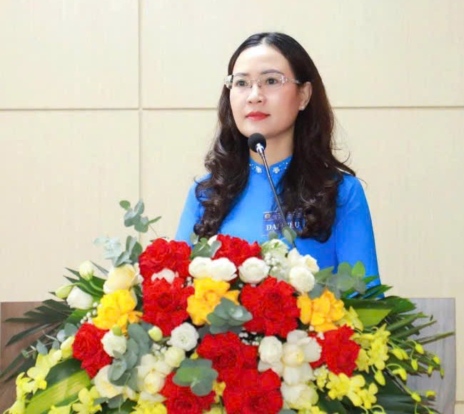 Ba Le Thi Hoa duoc chi dinh giu chuc Pho Chu tich, kiem Chu nhiem Uy ban Kiem tra LDLD tinh nhiem ky 2025 - 2030. Anh: Nguyen Truong