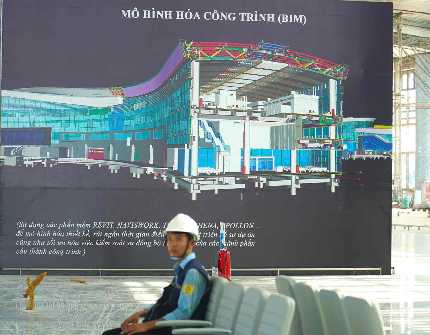 Nha ga hanh khach san bay Long Thanh ngay 19.12. Anh: HAC