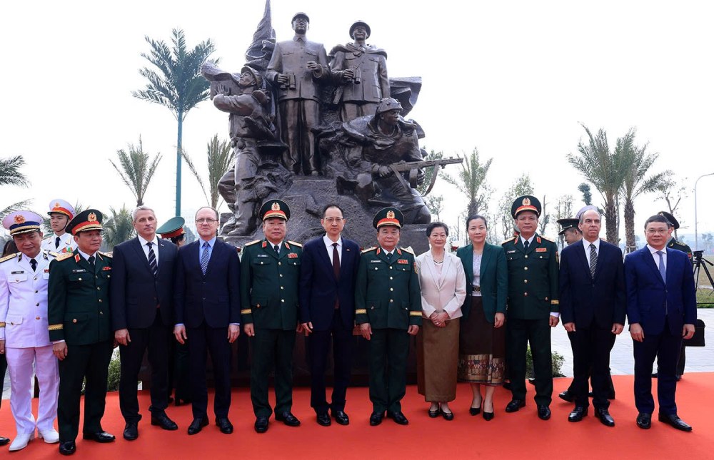 The International Symbol of Solidarity, Friendship and gratitude Area project. Photo: Hai Nguyen