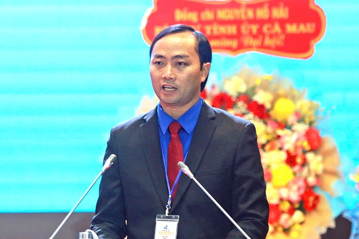 El Sr. Pham Tuan Tai fue nombrado Secretario de la Union Provincial de Jovenes de Ca Mau. Foto: Nhat Ho