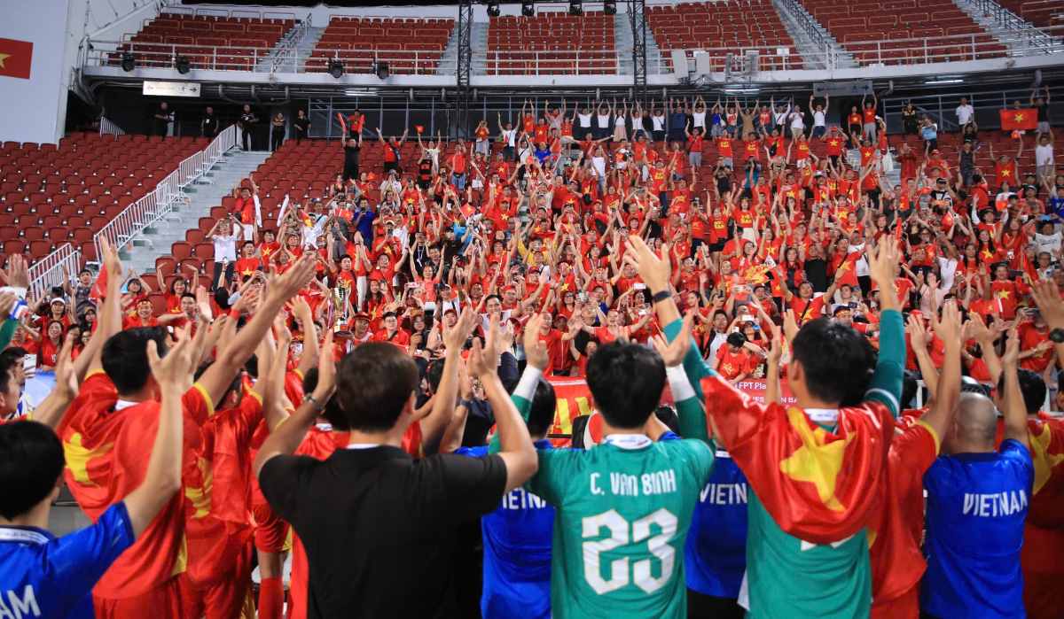 The 33rd SEA Games attracted a large audience from countries in the region, including Vietnam. Photo: Minh Dan