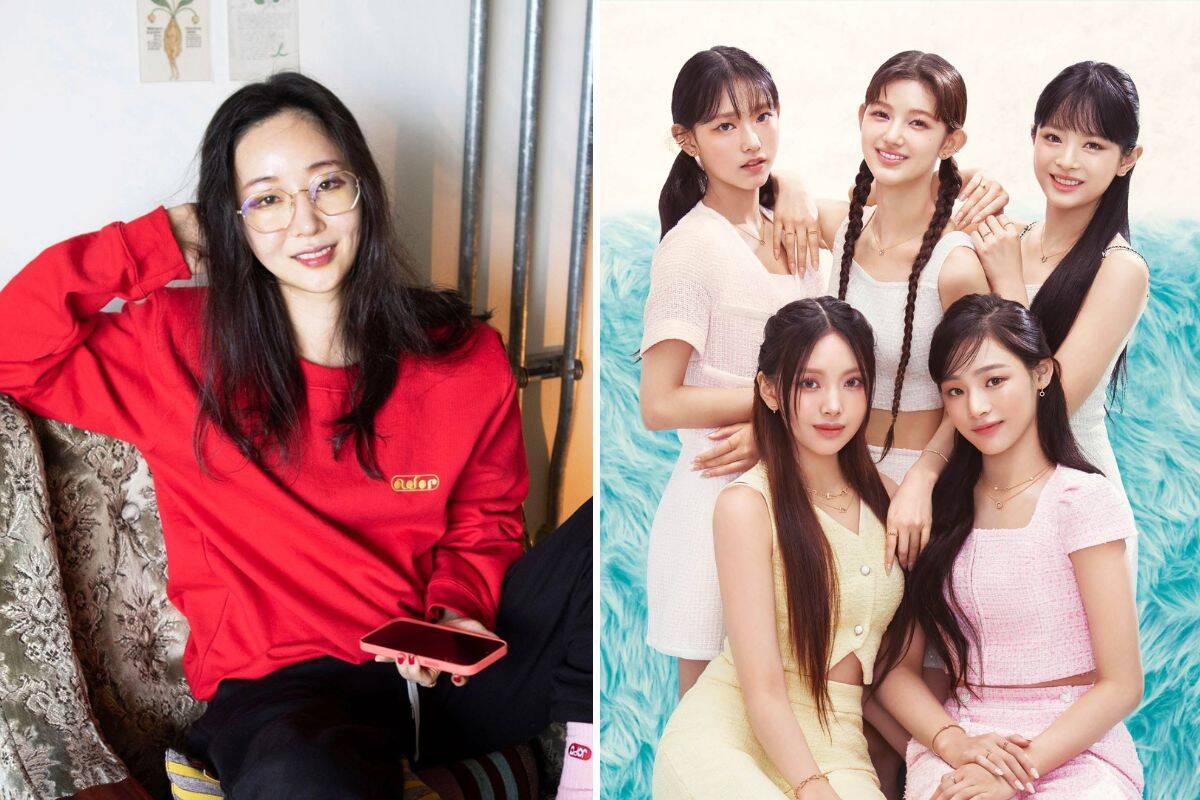 Min Hee Jin is known as the birth mother of the group NewJeans. Photo: Lotte