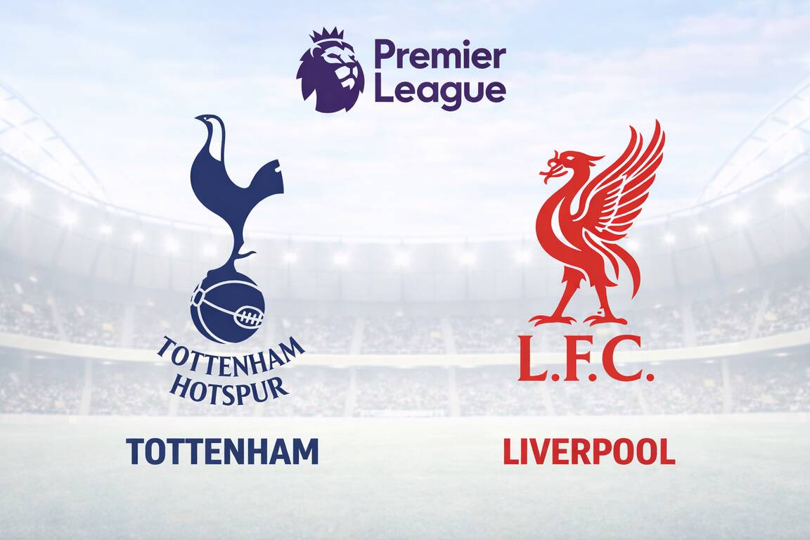 Tottenham face Liverpool in the Premier League. Graphics: Van An