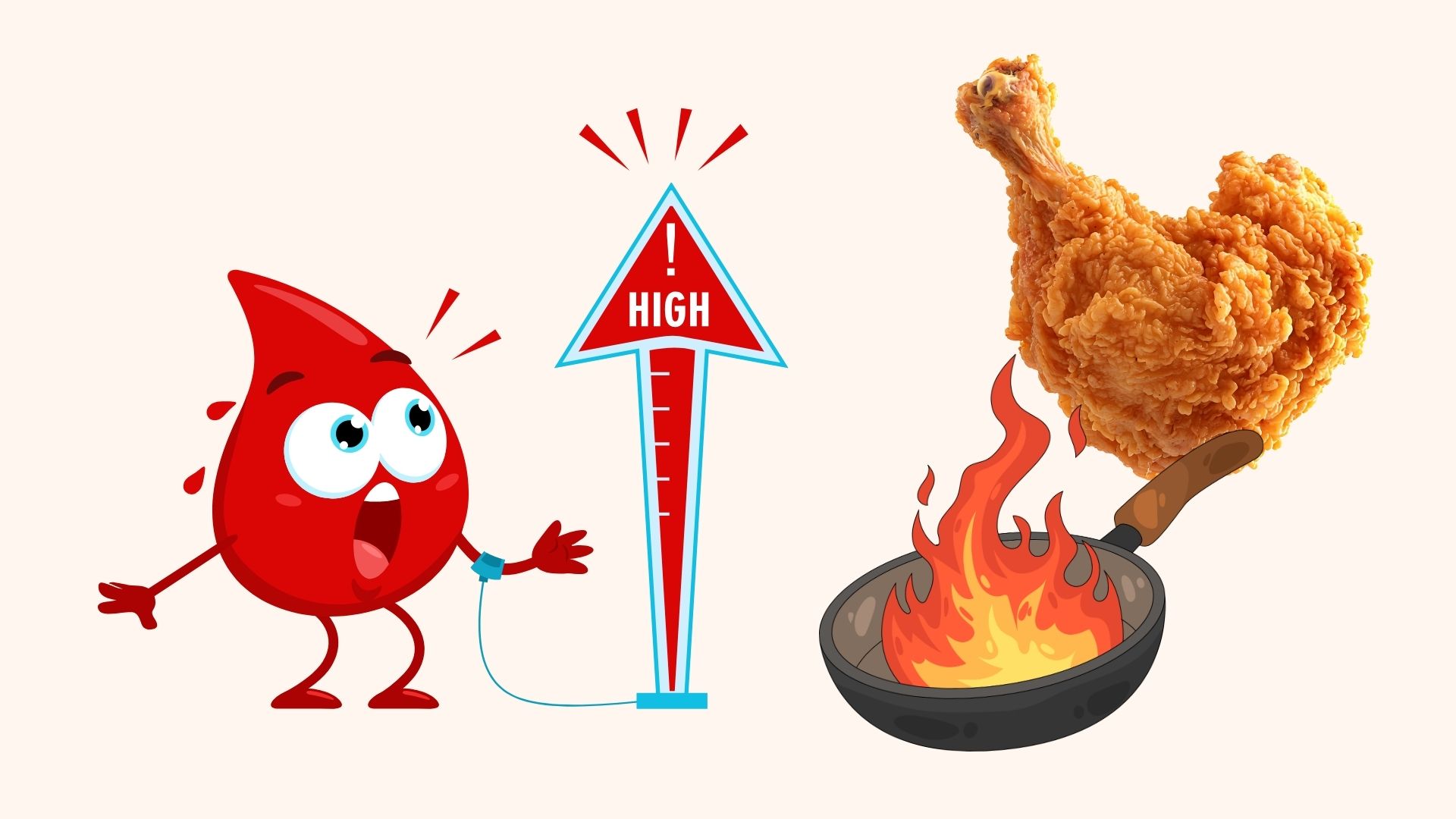 Errores en la cocina que aumentan facilmente el azucar en sangre. Grafico: Linh Dan