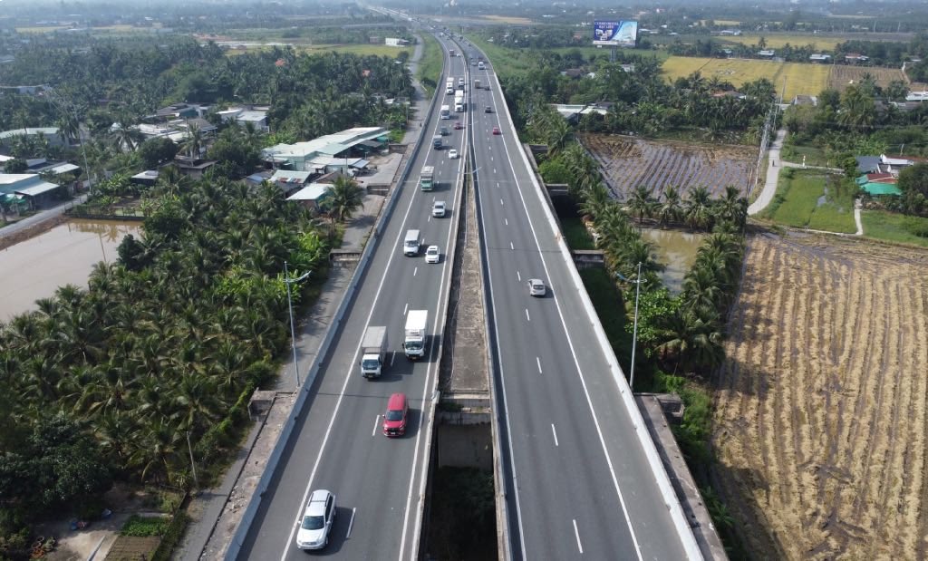 Ho Chi Minh City - Trung Luong Expressway. Photo: Thanh Nhan