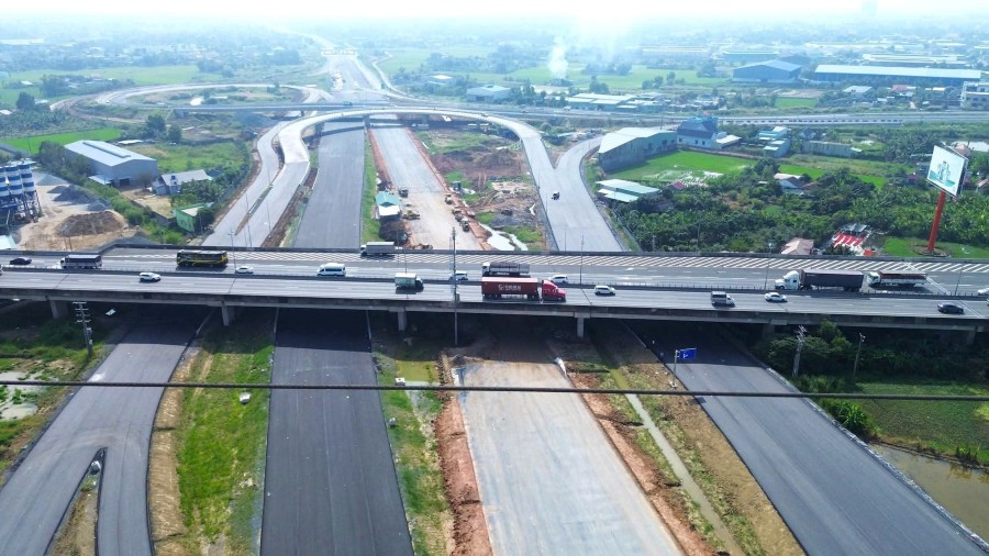 A project under construction in Tay Ninh. Photo: Duy Minh