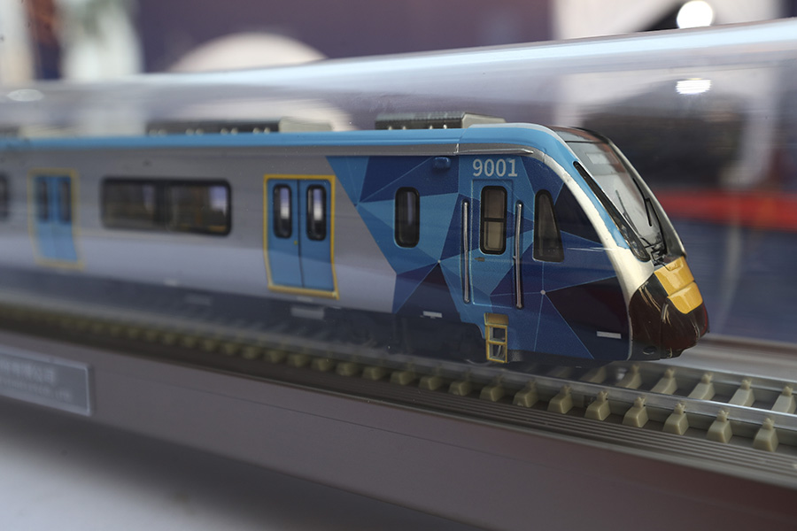 Se espera que el modelo de tren electrico se utilice para la linea de metro numero 5. Foto: MRB