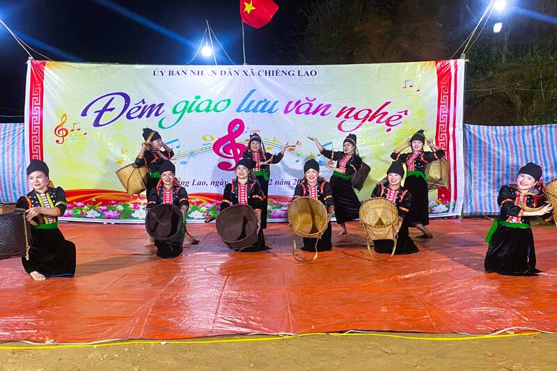 Mot tiet muc van nghe tai Ngay hoi. Anh: Truong Son