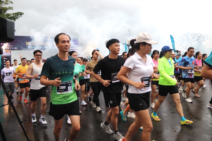Giai chay bo DSEZA MARATHON 2025. Anh: Nguyen Linh