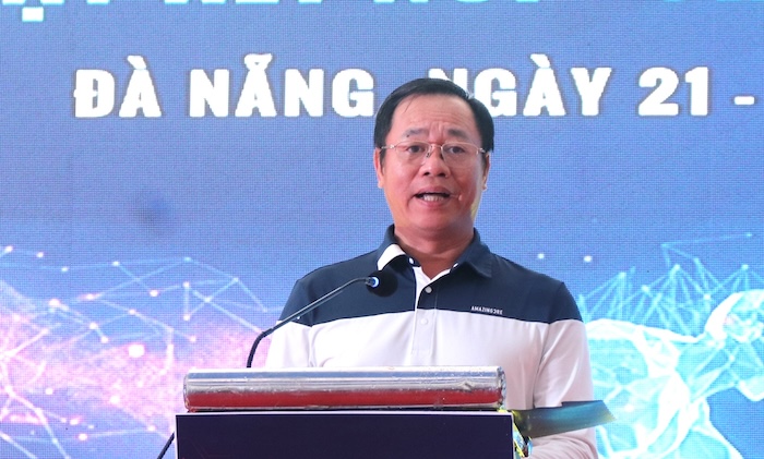 Ong Vu Quang Hung - Truong ban Quan ly Khu cong nghe cao va cac Khu cong nghiep Da Nang. Anh: Nguyen Linh