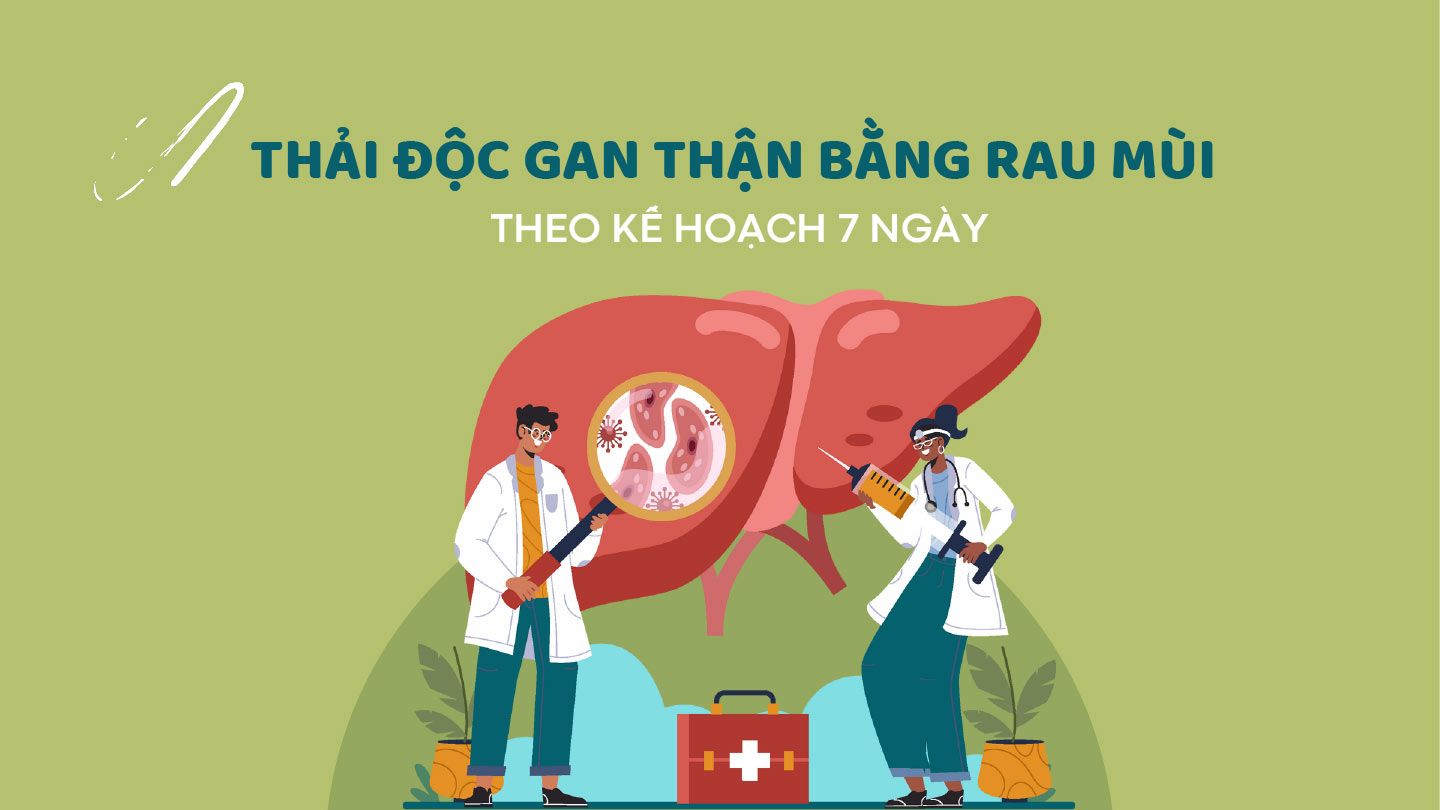 Detoxify the liver and kidneys with coriander as planned for 7 days