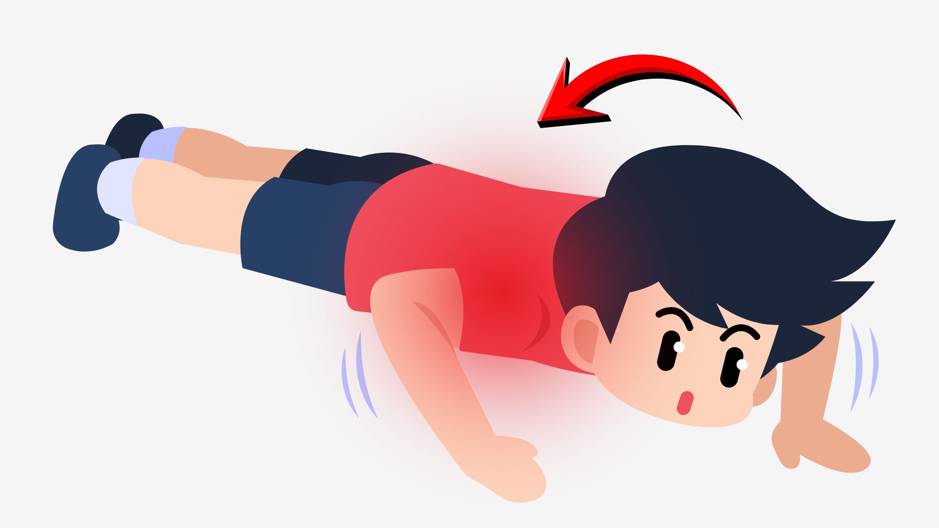 El bloqueo es un ejercicio que ayuda a aumentar la fuerza. Graficos: Thanh Thanh