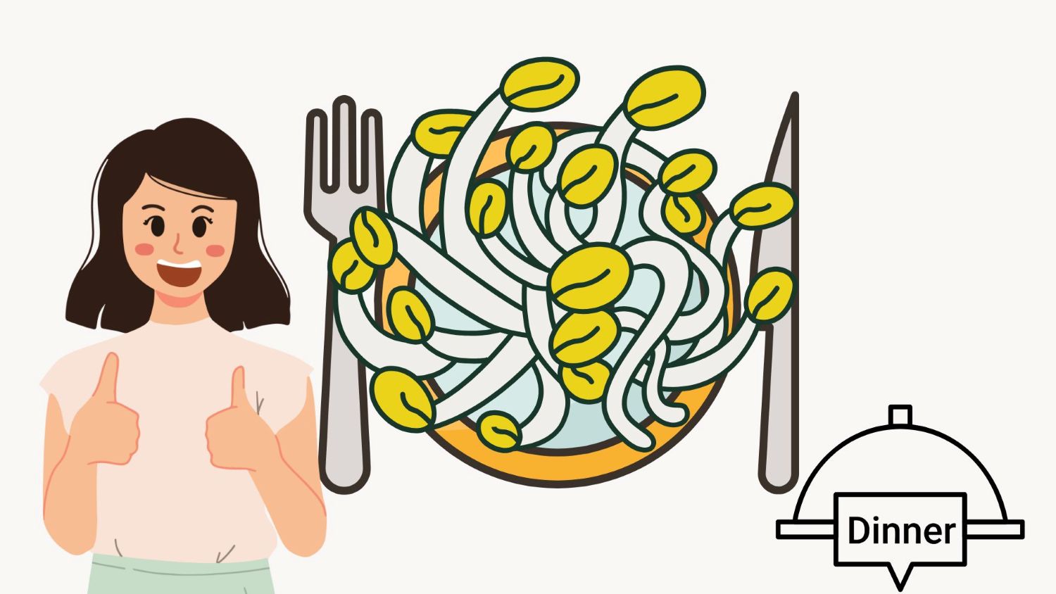 Bean sprouts are very nutritious and healthy. Graphics: Thanh Thanh