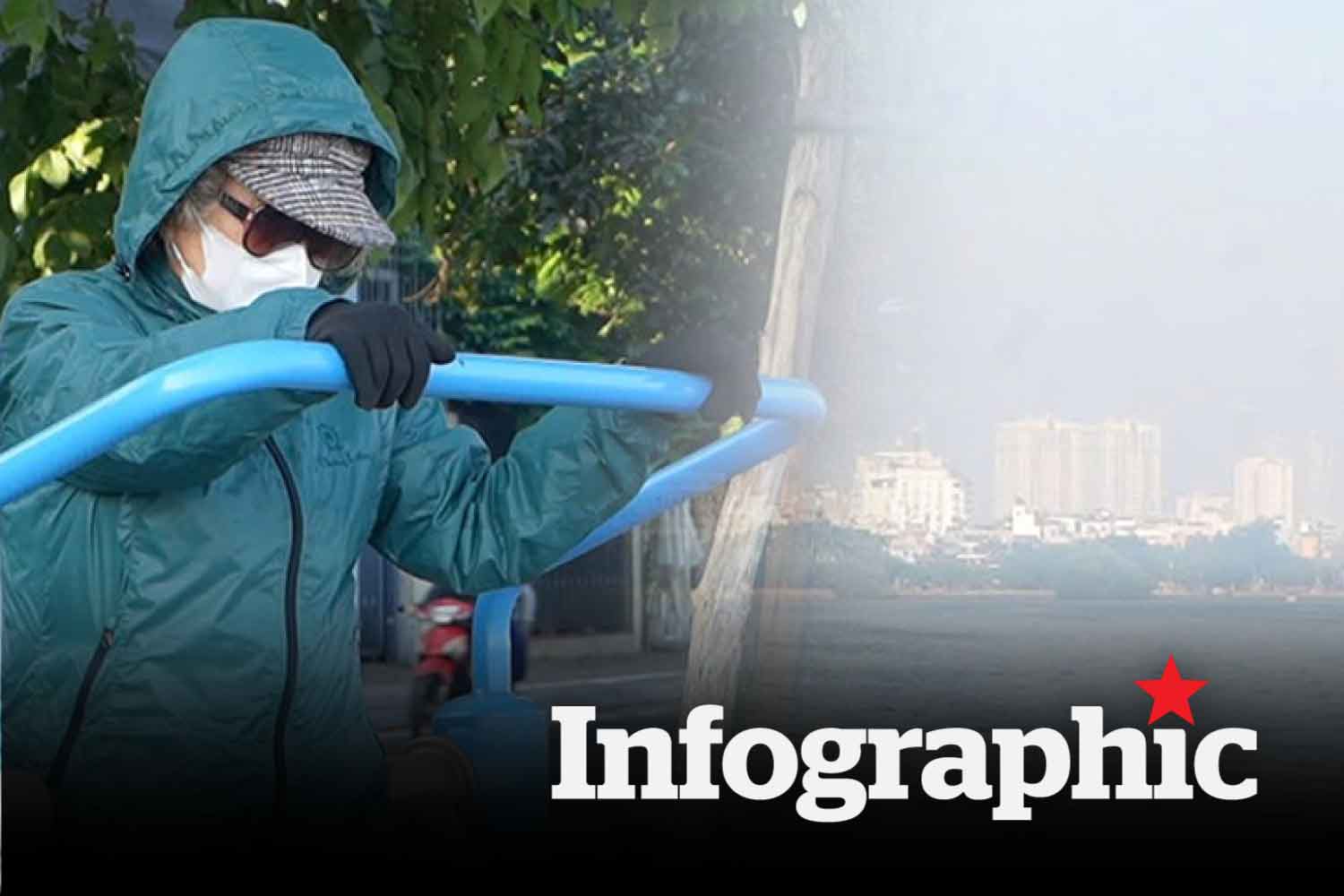 Chất lượng không khí 2.12: Hà Nội tiếp tục ô nhiễm nặng