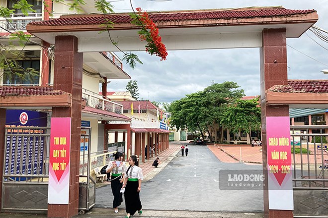 ディエンビエン省のタイグエン大学支部はディエンビエン教育大学に本部を置きます。写真: クアン・ダット