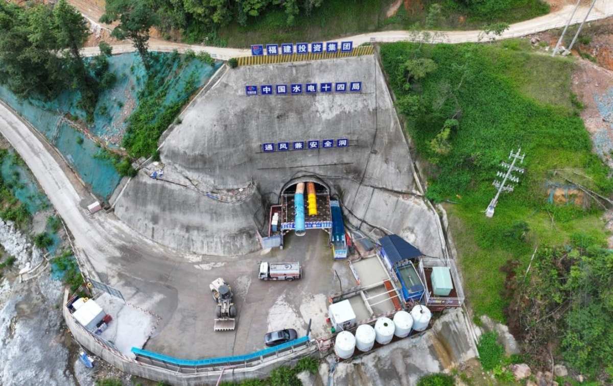 Vinh 中国福建省の揚水発電所プロジェクト。写真：パワーチャイナ