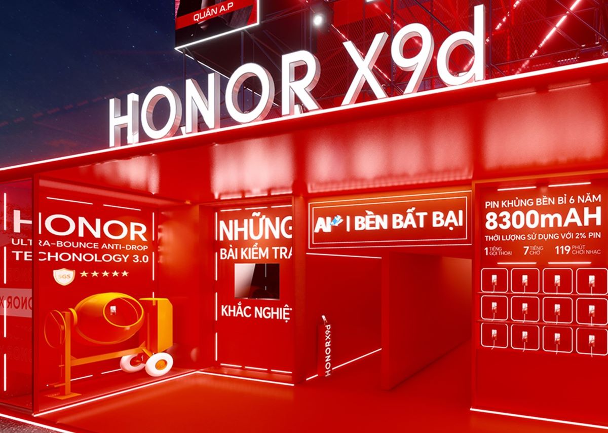 Honor X9d will debut at a grand music event on the evening of December 6. Photo: Honor Vietnam