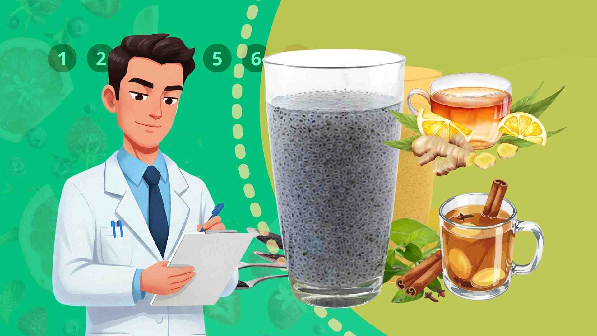 7 types of detox drinks that help digestion easier for people with bloating at night