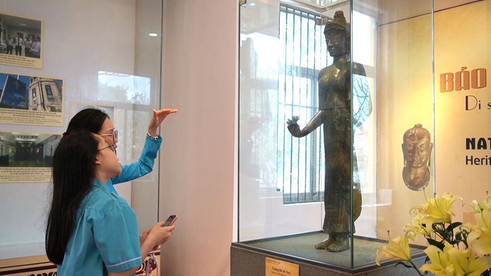 Tighten security, absolutely protect 19 national treasures first launched in Da Nang. Photo: Tran Thi