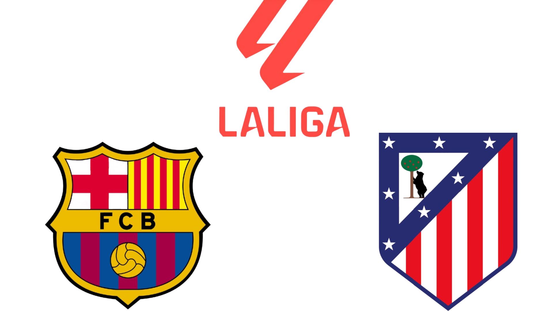 El Barcelona se enfrenta al Atletico de Madrid en La Liga. Grafico: Van An