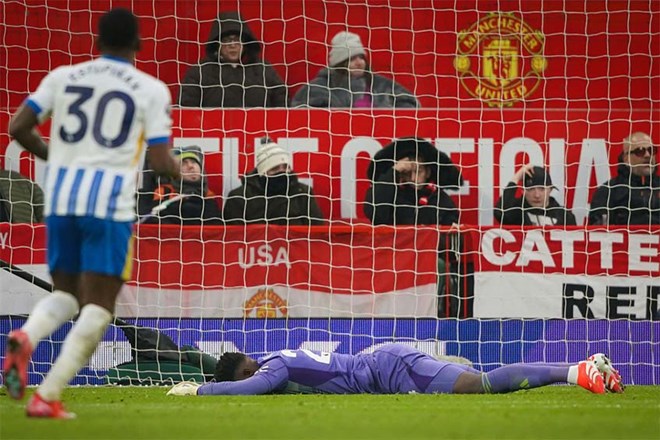 Onana hien da roi Man United theo dang cho muon. Anh: AFP