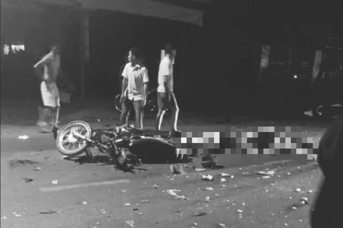 Hiện trường vụ tai nạn khiến 2 người tử vong ở Tây Ninh. Ảnh: Cắt từ video