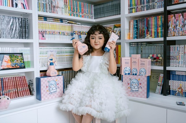 Dien vien nhi Cherry An Nhien luon dong hanh cung Borome. Anh: Borome Viet Nam