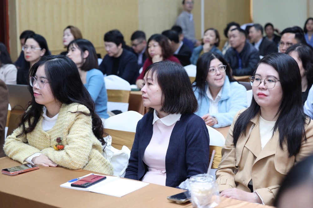 Cac dai bieu tham du lop tap huan. Anh: Thu Ha