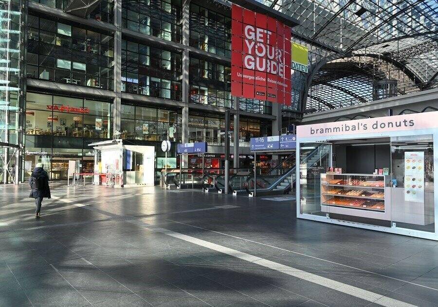 Berlin Central Station in the capital Berlin, Germany, on March 27, 2023. Photo: Xinhua