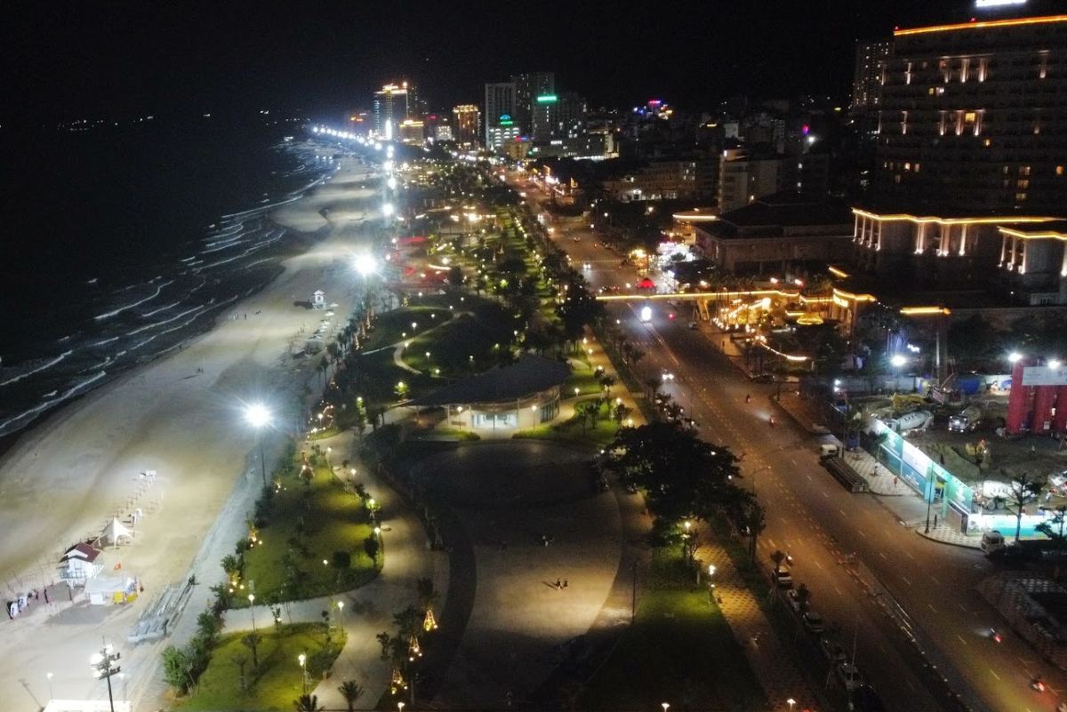 Thuy Van route ( Bai Sau, Vung Tau ward) has the highest expected land price in the Ba Ria - Vung Tau area before. Photo: Hoang Nhan