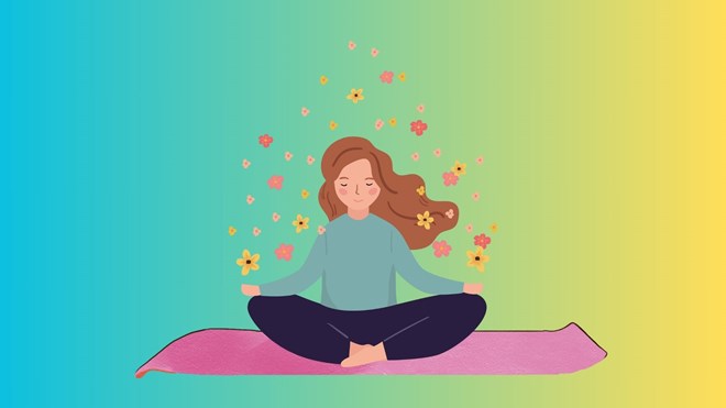 正しいヨガのトレーニングを維持し、健康的な食事と組み合わせることで、解毒プロセスを改善し、腎臓のより良い機能をサポートするのに役立ちます。イラスト:ティエン・ニャン