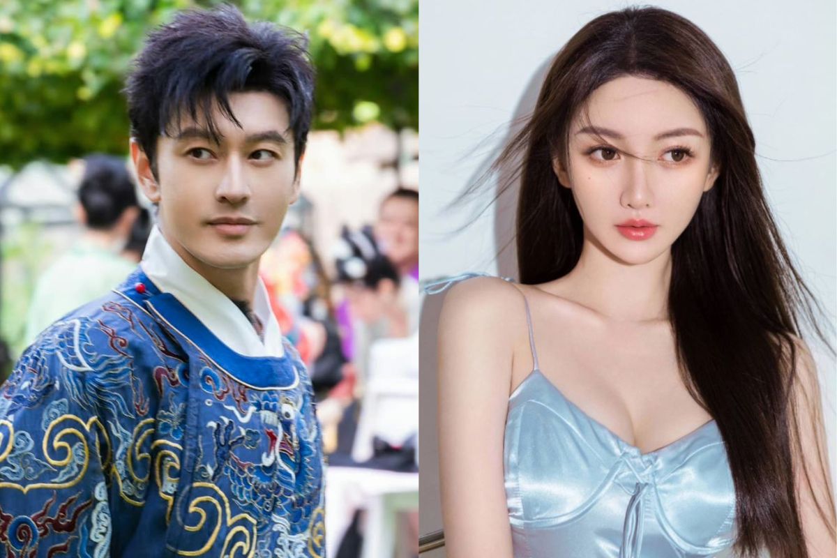 Huang Xiaoming and Ye Ke. Photo: Xinhua