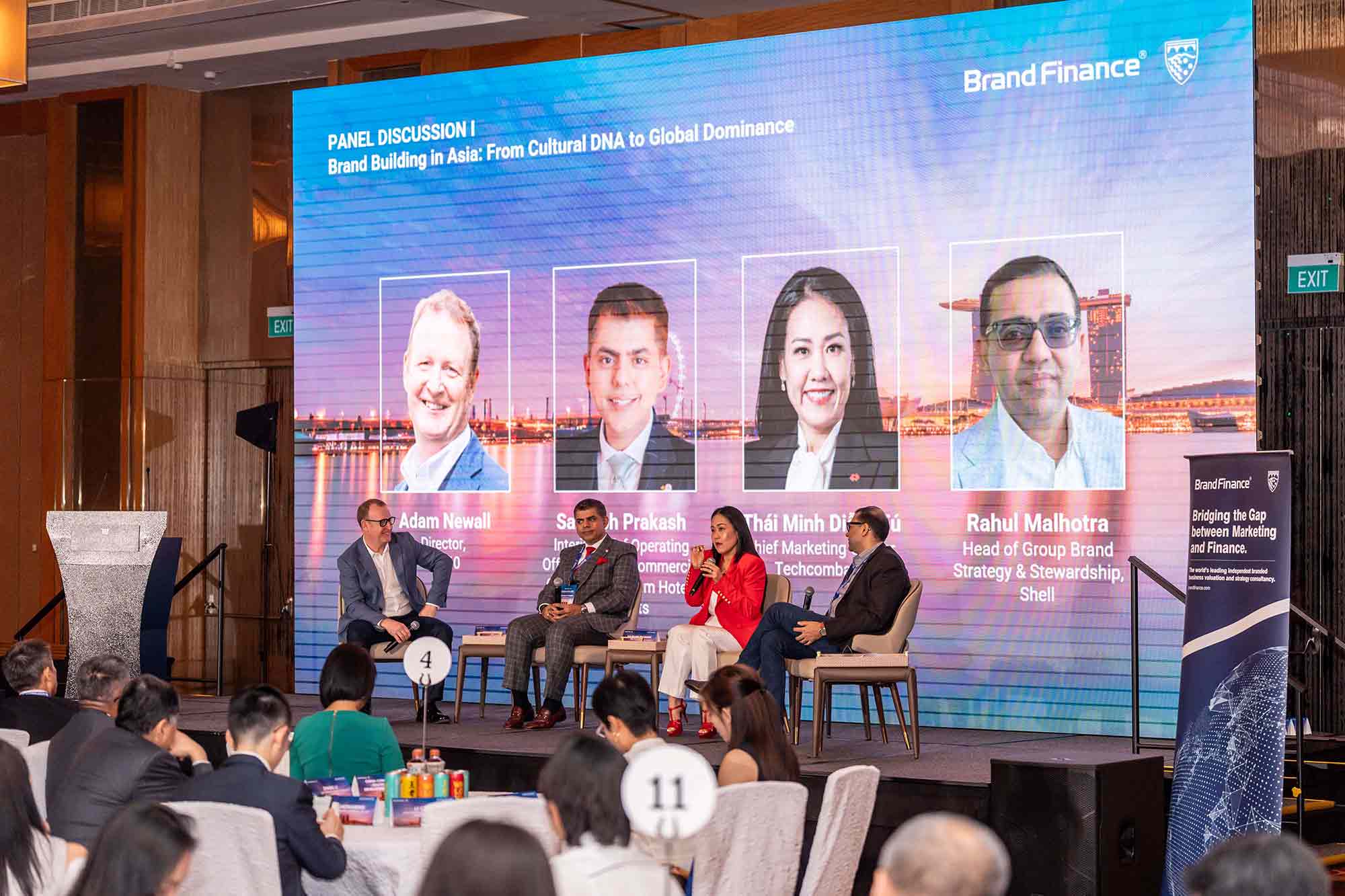 Techcombank- dai dien duy nhat nganh ngan hang Viet Nam tham gia phien  trao doi tai dien dan Thuong hieu Chau Á 2025. Ảnh: Techcombank